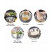   5PC Stainless Steel Basin Set Colander Baking Mixing Bowls Household Kitchen Food Organizer 18-26cm